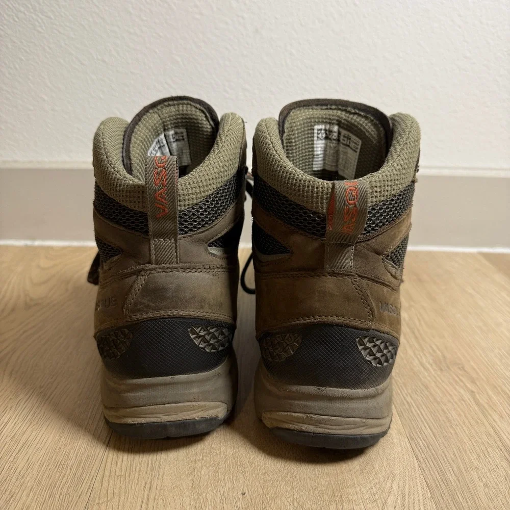 Vasque Breeze III GTX Hiking Boots Mens‎ 11.5 Brown Waterproof Vibram Gore-Tex